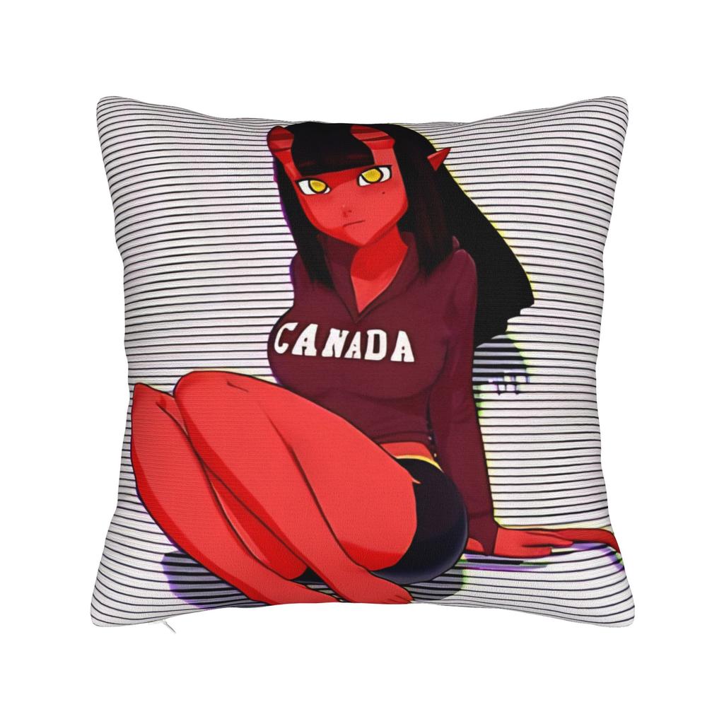 Anime Meru Pillow Case  Comfy Pillow Cover Morden Pillowcases For Living Room Bed Chair