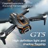 New GT5  2.4G WIFI FPV Drone 4K 2-axis Pan Tilt  HD Camera 14min Flight Time Brushless Foldable RC Dron Quadcopter RTF Toys