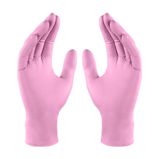 Jednorázové nitrilové rukavice Vysoká elasticita Bez pudru Bez latexu Rukavice pro manipulaci s potravinami Úklid