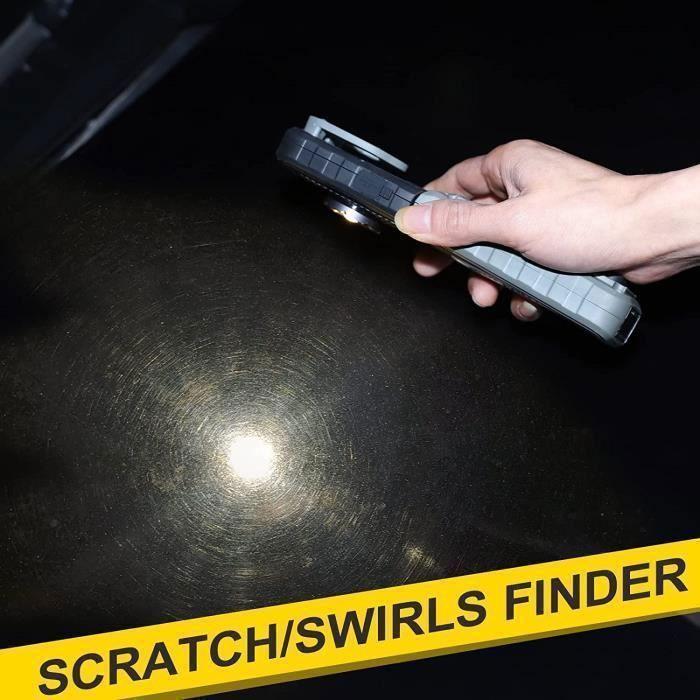 Lampe de Travail COB Baladeuse LED Ultra Lumineuse,MXLEGNT Lampe Torche étanche Rechargeable : avec aimant - Portable - 4500mAh