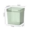 Transparent Pet Plastic Fridge Organizer, Multipurpose Refrigerator Side Door Storage Bin