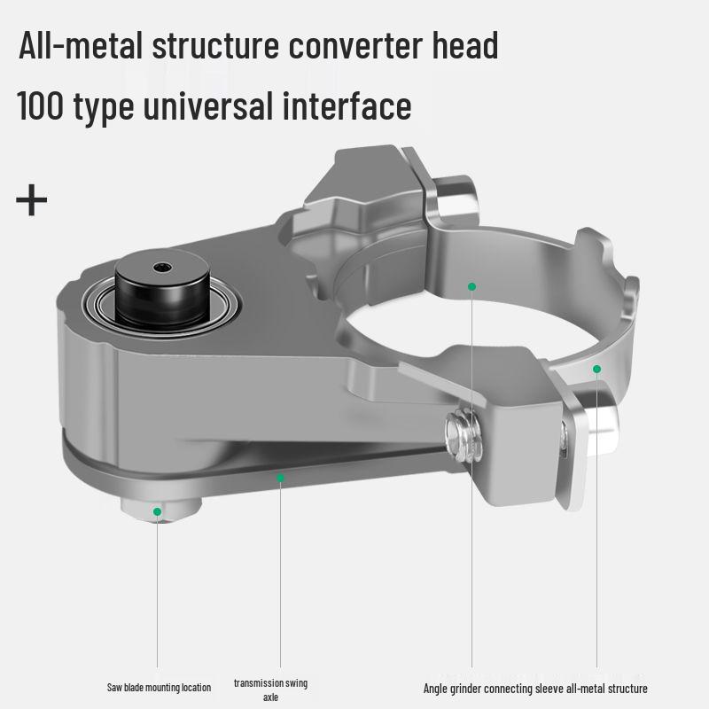 Angle Grinder Conversion Head: Multifunctional Woodworking Trimmer & Cutting Machine Adapter