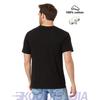 Men'S Funny German Bachelor Party T-Shirt - Groom Support Team With Brautgam & Dancing Figures Design, Black Short Sleeve Casual Tee, Machine
