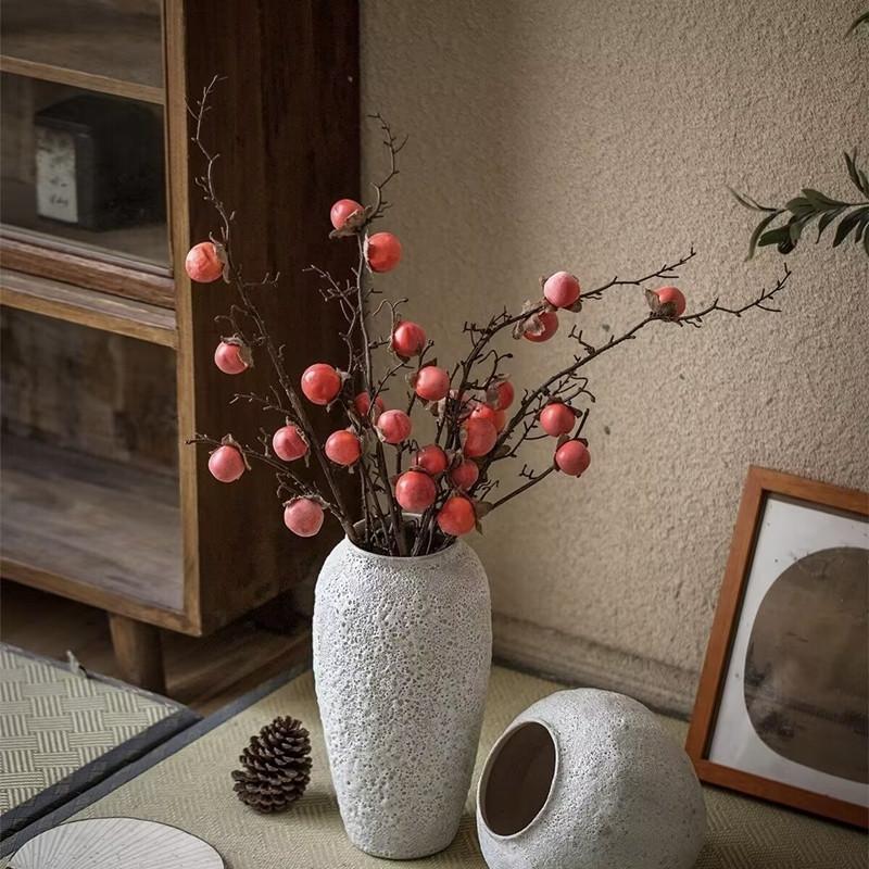 Ceramic Vase Chinese Style Quiet Wind Home Decor Decoration Flower Arrangement Pottery Pot