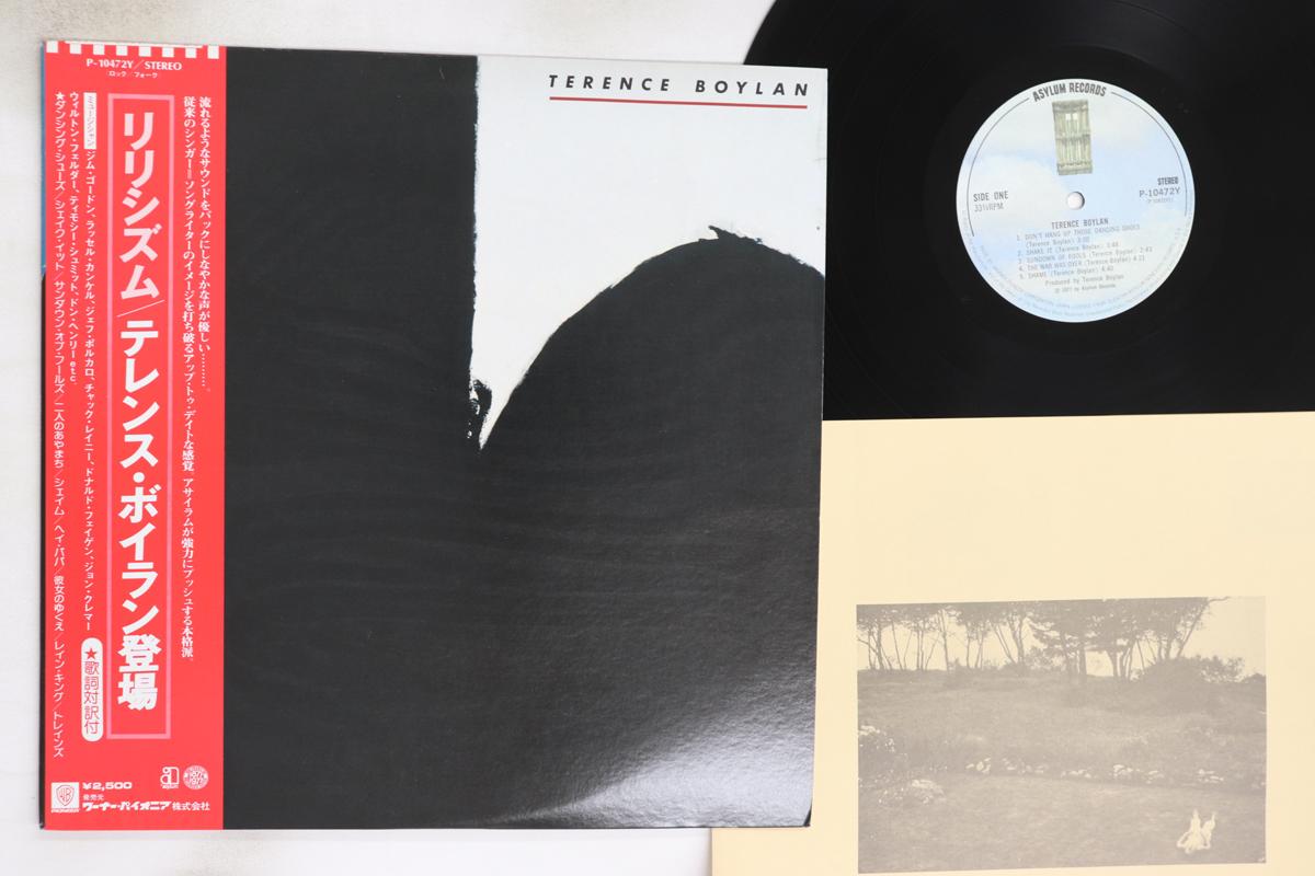 

LP Record TERENCE BOYLAN - Terence Boylan P10472Y ASYLUM 1977 Japan Obi Pop Used