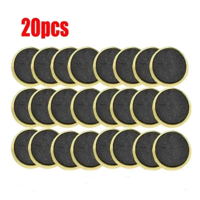 

20Pcs Bicycle Tire Tool Set Glue-free Tire Patches Bike Tire Patch Tool No-glue Adhesive Quick Drying Bike Accessories