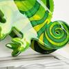 Acrylic Hair Claw Lizard Shaped Fade-Resistant Back Head Hair Clip Anti-slip Design Lightweight Comfortable Hair Claw