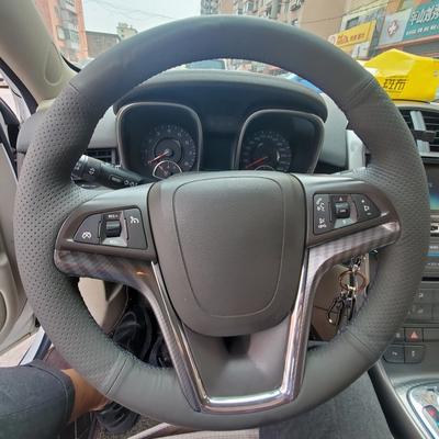DIY Car Steering Wheel Braid Cover Microfiber Leather For Chevrolet Malibu 2011-2014 Volt 2011 2012 2013 2014 2015 Steering Wrap