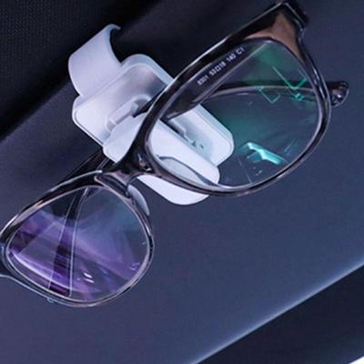 Support à Lunettes de Soleil pour Voiture Motif Chat Mignon Pince à Lunettes de Soleil pour Voiture Porte-Lunettes de Soleil Multifonctionnel Pince à Lunettes pour Voiture