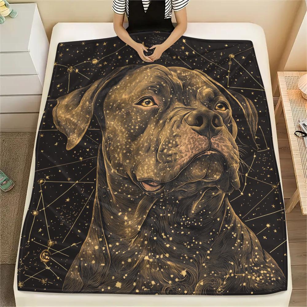 Pit Bull,pattern Flannel Blanket, High quality Comfortable for All Seasons, Home Decor, Warmth and Comfort, Perfect for Gifts.