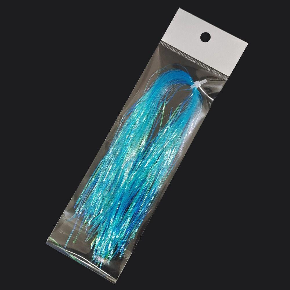 fish scales Holographic Tinsel bright filaments Lure Making Material Fly Tying Materials