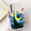 For Huawei P Smart 2021 Case Huawei Y7A PPA-LX3 PPA-LX1 PPA-LX2 Elegant Printing Soft Silicone Shockproof Phone Cases