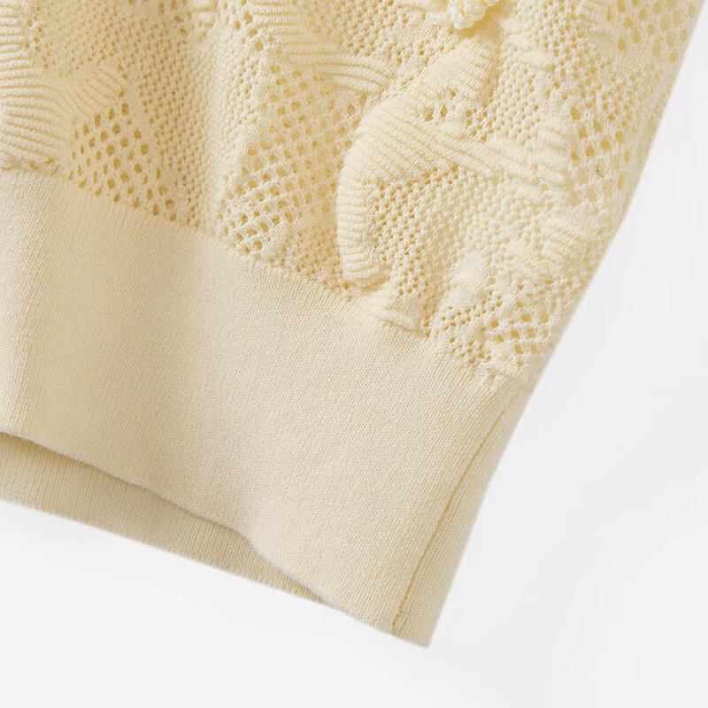 Women's Ribbed Jacquard Knit Cardigan