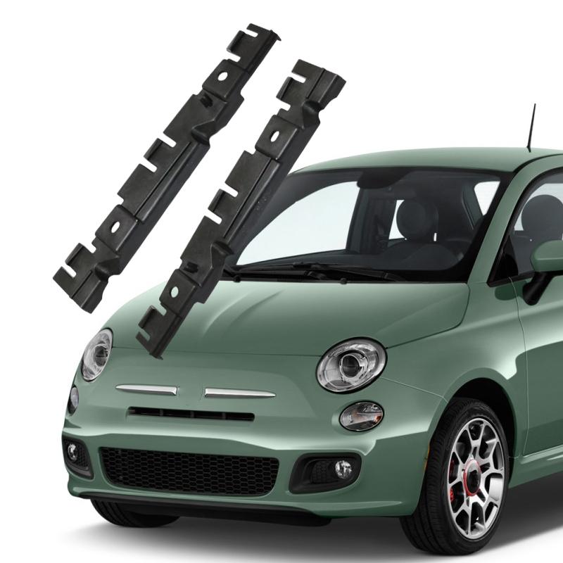 Front Bumper Support Mount Bracket Driver and Passenger Side for Fiat 500 Turbo 2013 2014 2015 2016 68074194AB 68074195AB