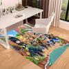 Genshin Impact characters9 Printed Absorbent Washable Carpet, Non-Slip Bathroom Mats, Kitchen Rugs, Yoga Mat,Living Room Entrance, Camping Picnic Rugs