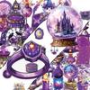 50Pcs/Set Purple Magic Planet PET Clear Stickers Waterproof DIY Fashion Decals Journal Stickers (2 Styles)