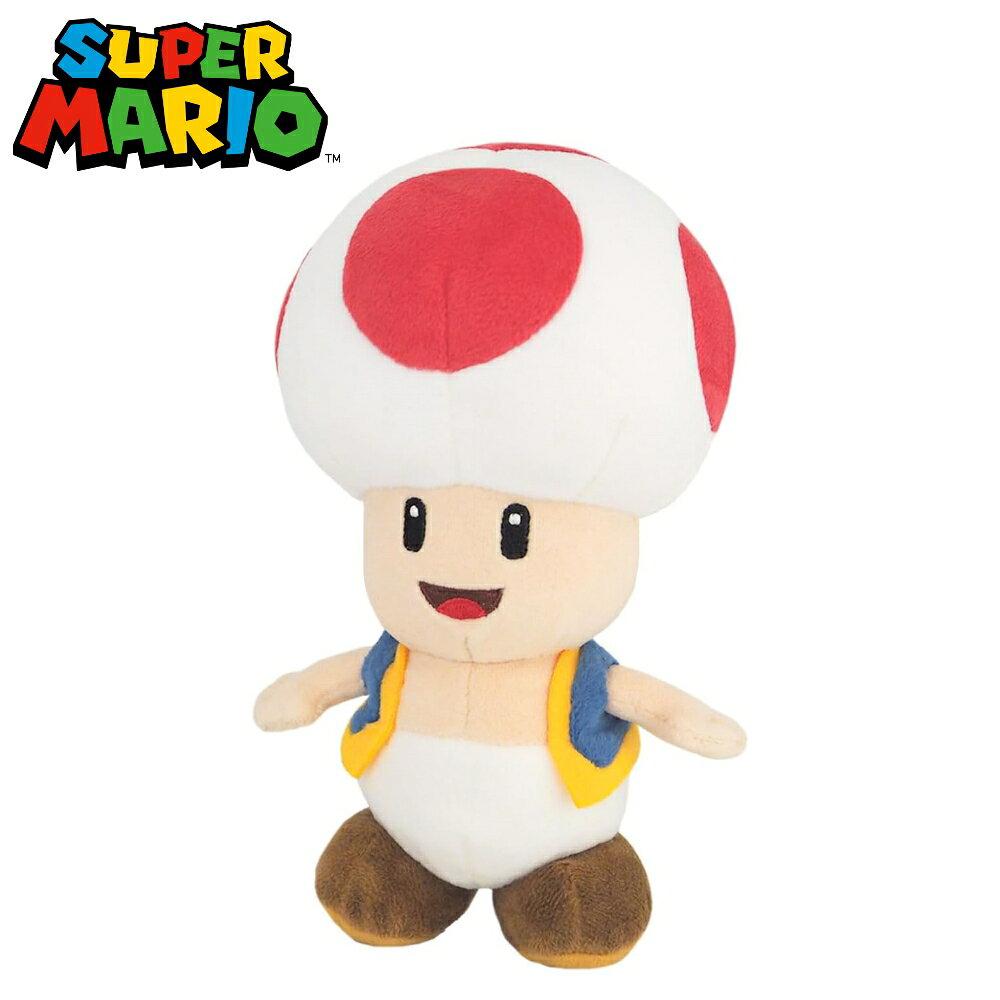 Super Mario Plush Toy ALL STAR COLLECTION Toad (S) Height 20cm Goods Children Game Nintendo Gift Christmas Present