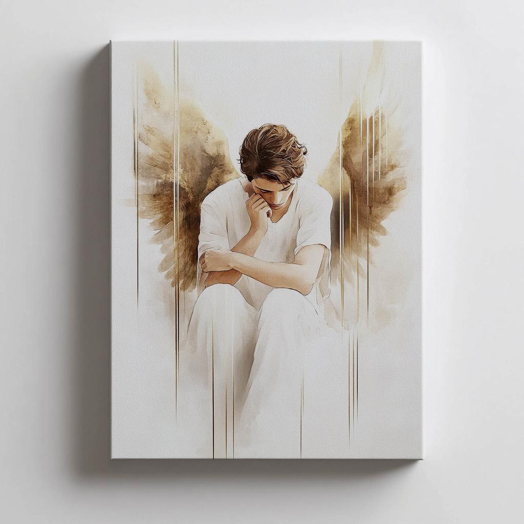 Angel Clouds Angel Clouds, 70X100 Cm, Unframed, Matte Paper 230 Gsm