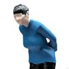 1/64 Diorama Figure Doll Toy, Resin Handpainted Old Lady Miniature Model, for Photo Props Model
