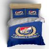 Blue Yokohama F-Marinos Bedding Set Bedding Duvet Cover Set Duvet Cover Pillowcases (1 * Duvet Cover 2 * Pillowcases, without duvet insert)