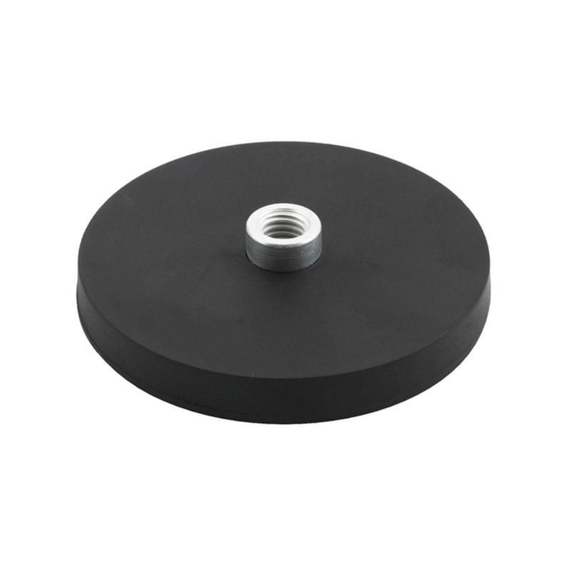 Magnetická montážní deska s odolným gumovým obalem a standardním vnějším závitem pro venkovní světlo, střešní světlo auta