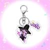 Schlüsselanhänger Koreanischer Anime Cartoon Schlüsselanhänger Partygeschenke Schlüsselanhänger K-Pop Figur Klassiker Schlüsselanhänger Rucksack Anhänger Schlüsselanhänger