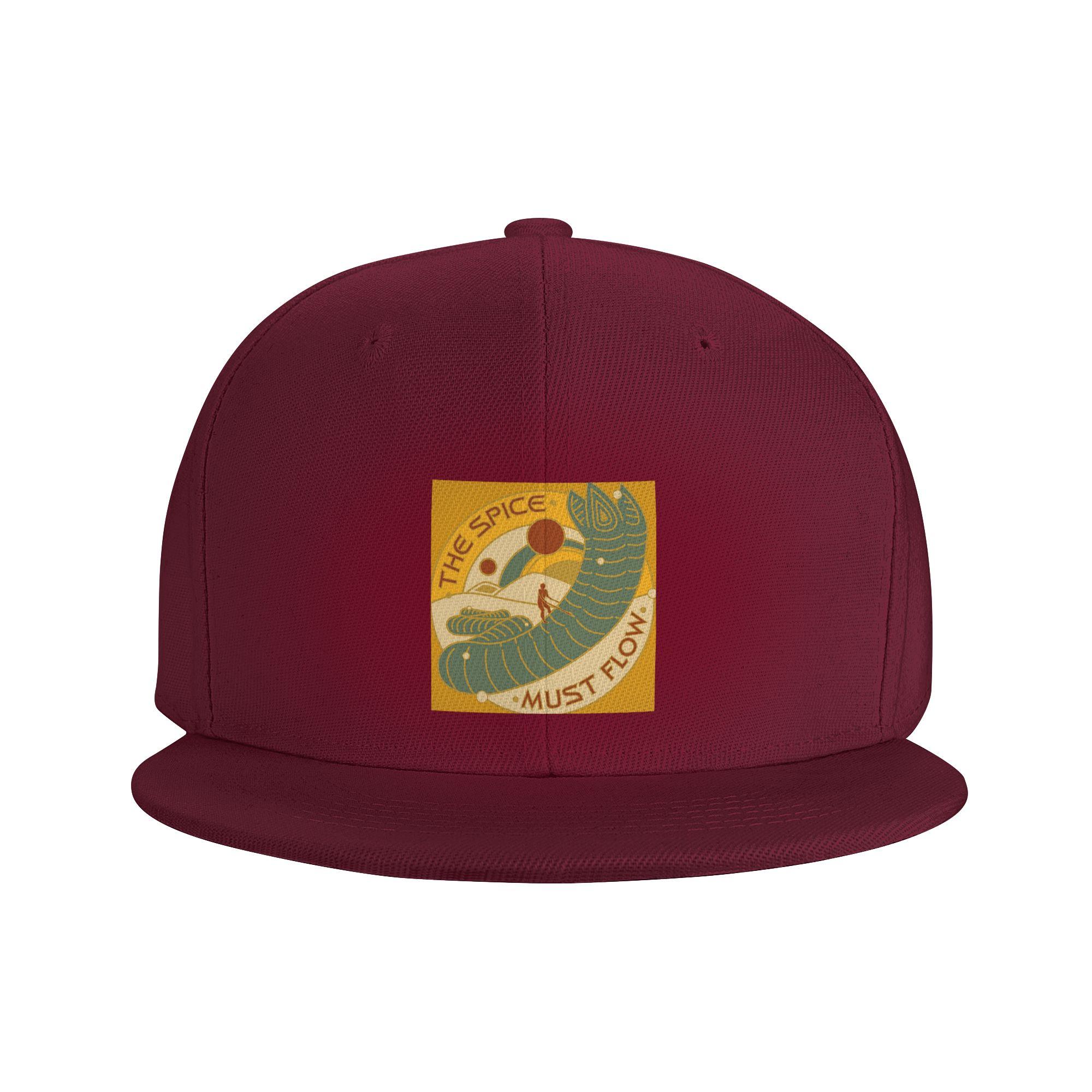 Шляпа с козырьком The Spice Must Flow Snapback Модные бейсболки Дышащая Повседневная Кепка для улицы Унисекс И ЖенщиныУнисекс One Size