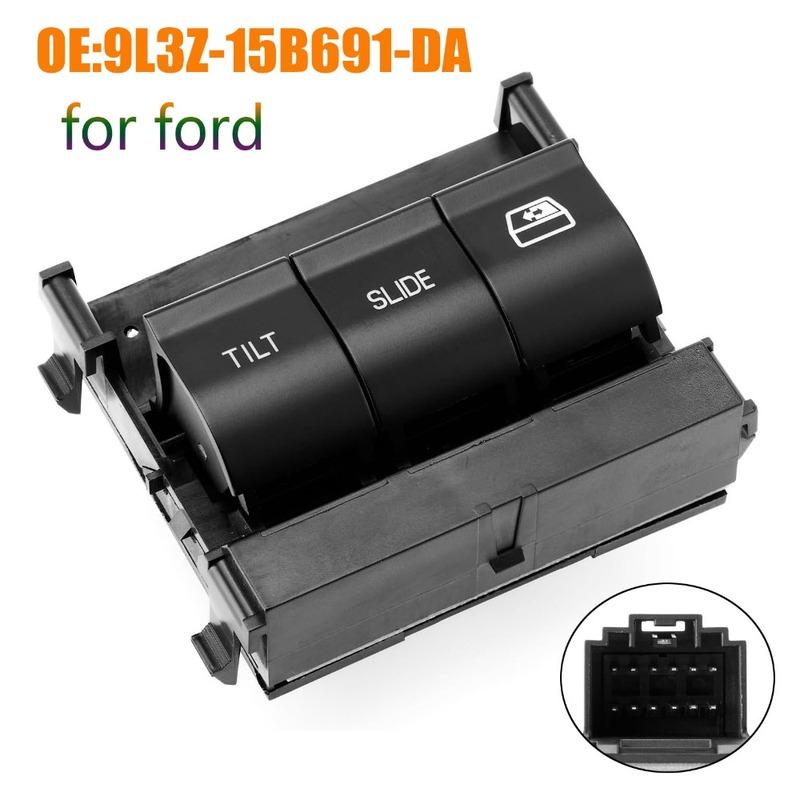 New Sunroof Overhead Console Switch Replacement Button Parts for Ford F150  F-250 F-250 F-350 F-450 F-250 Automotive Accessories