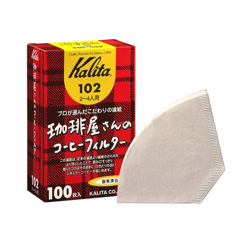 Kalita Coffee Shop Coffee Filters, 2-4 Servings, 102