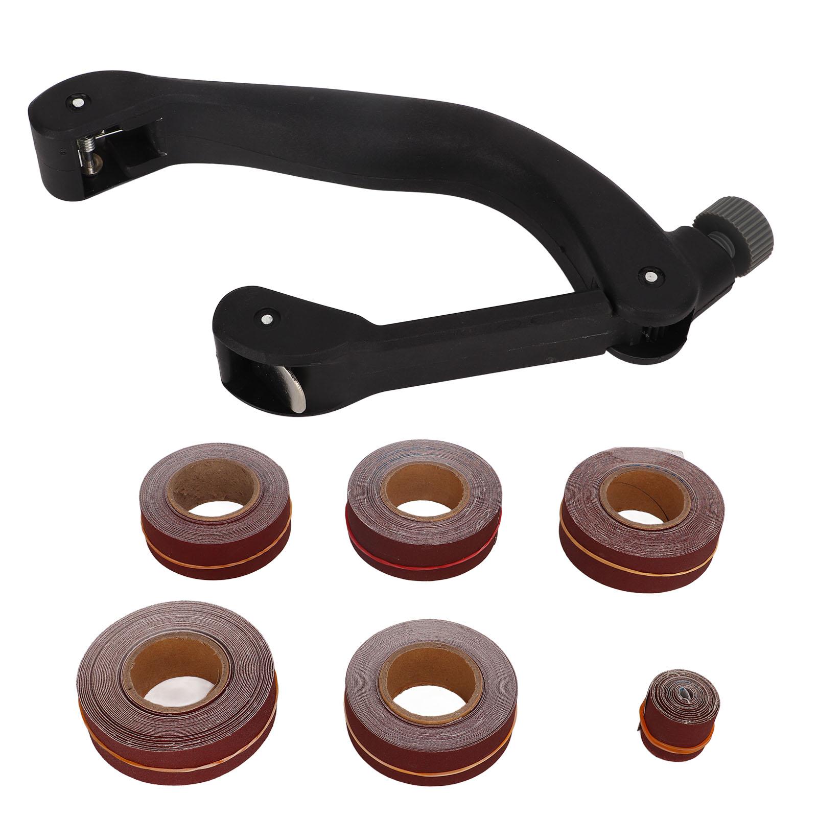 

Держатель шлифовальной ленты ABS Ручной шлифовальный инструмент для полировки и шлифовки дерева и металла