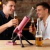 Abridor de Garrafas Mortar Abridor de Garrafas de Cerveja Tático Mãos Livres com Lançador de Tampas Gadget Divertido para Festas para Bares