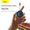 Baseus 3-in-1 Retractable Fast Charging Cable
