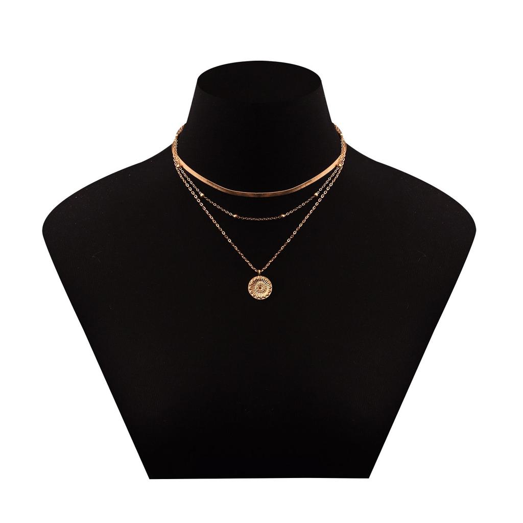 Buy Vintage Necklace On Neck Gold Chain 