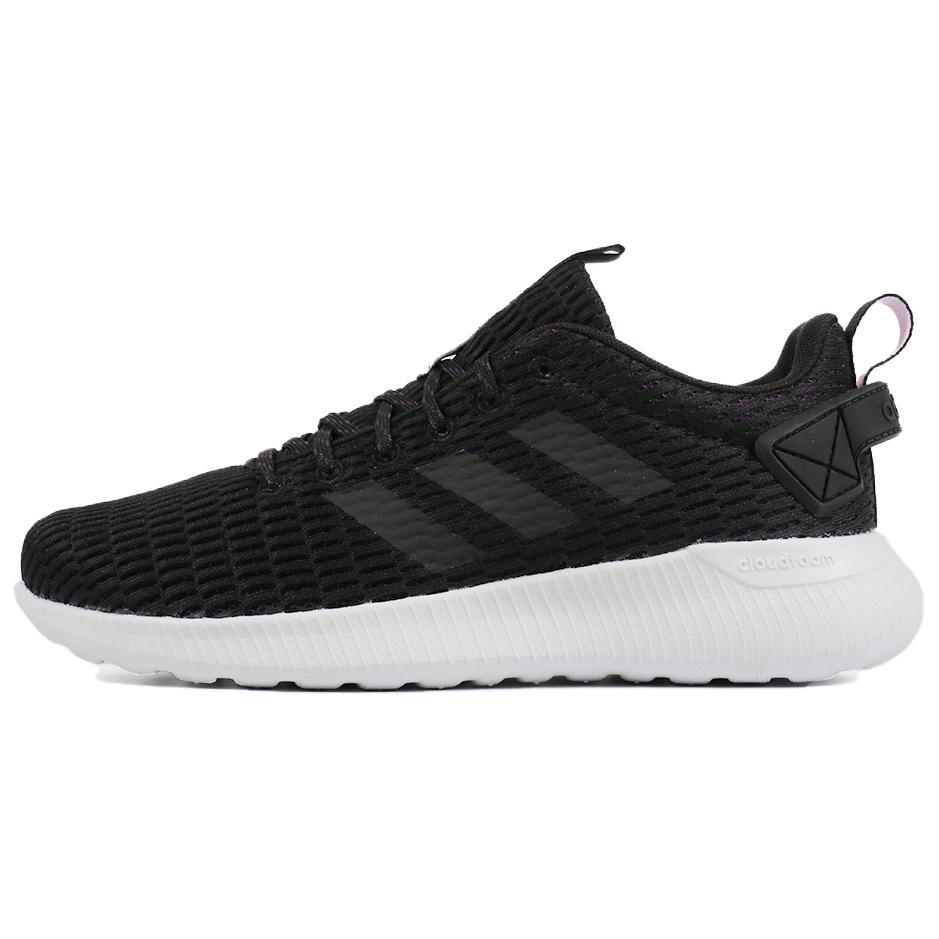 Adidas Neo Lite Racer Climacool Comfortable Non-Slip Breathable Low-Top Casual Shoes Women Sneaker Black F36753