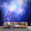 3d Galaxy Wallpapers Stars And Moon Mural Night Sky Wall Mural For Bedroom Living Room Home Decor