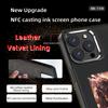 E Ink Phone Case Wireless NFC APP Refresh Smart Ink Phone Case DIY Display Imaging for iPhone 15/iPhone 15 Pro/iPhone 15 Pro Max