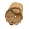 Summer Short Brim Baseball Cap Retro Solid Color Cotton Cap Men Sun Hat