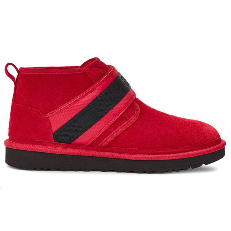 UGG Buty Neumel Snapback Samba Red Męskie Trampki 1118570-SBR