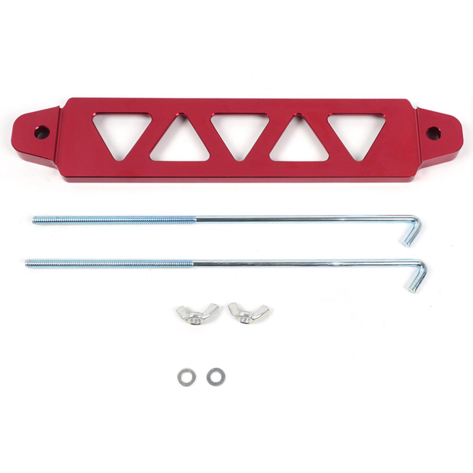 

Регулируемая универсальная перекладина, держатель для крепления аккумулятора, кронштейн для крепления аккумулятора, стяжной хомут для аккумулятора красный