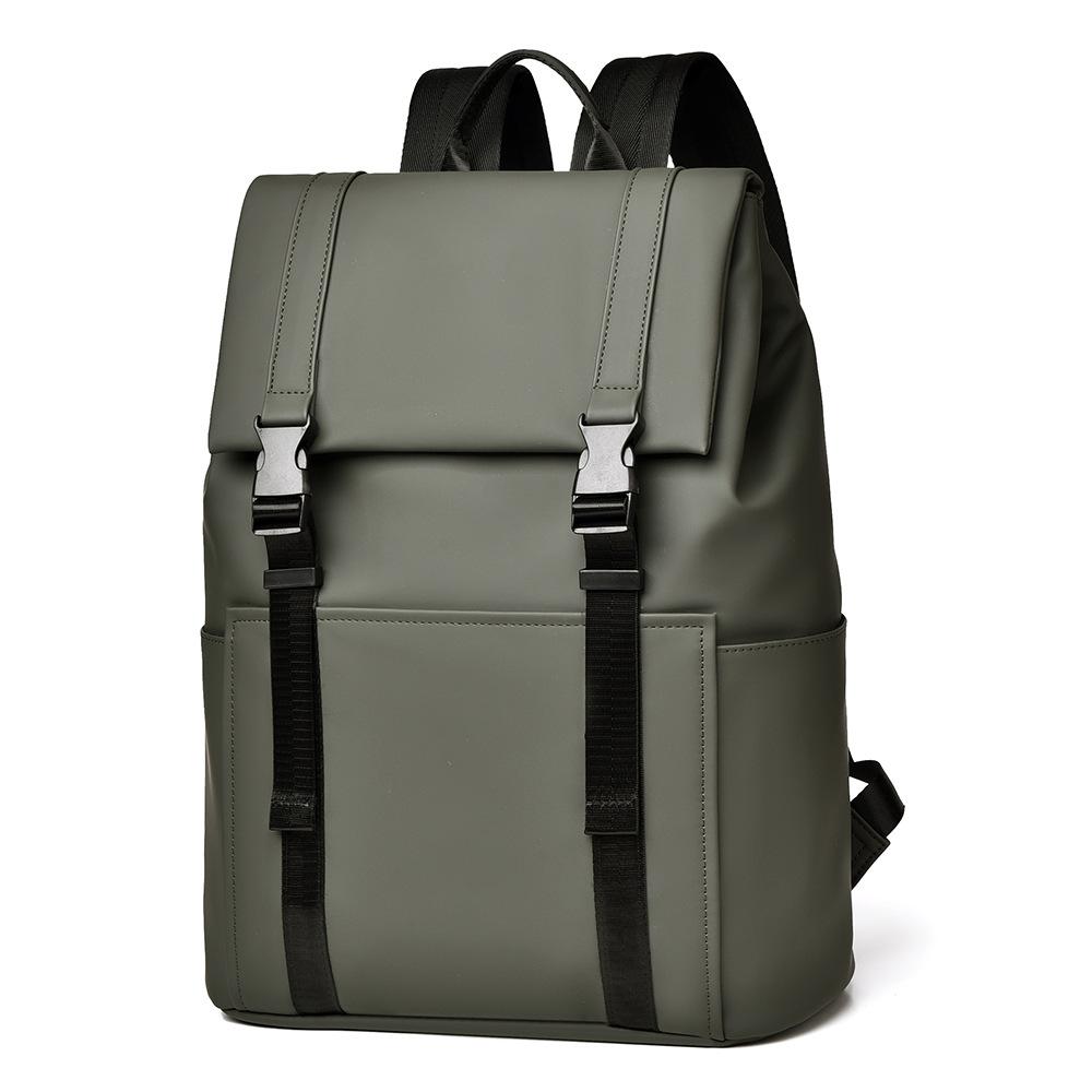 

Сумка большой вместимости Рюкзак для поездок Рюкзак Рюкзак Однотонный Модный и простой зелёный