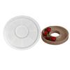 Silicone Dish Mold DIY Hollow Tray Moulds Unique Plate Molds Round Epoxy Molds Silicone Material for Hand-Making Lover