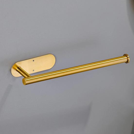 Držák papírových utěrek pod skříňku Lepicí stojan na roli papírových utěrek Nástěnný dávkovač papírových utěrek z nerezové oceli pro kuchyň koupelnu spíž lednici