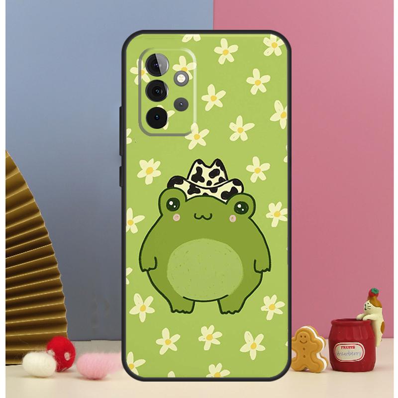 Cottagecore Frog Mushroom Aesthetic Cover For Samsung Galaxy A53 A33 A52 A32 A22 A12 A13 A23 A51 A71 A14 A34 A54 A15 A25 Case
