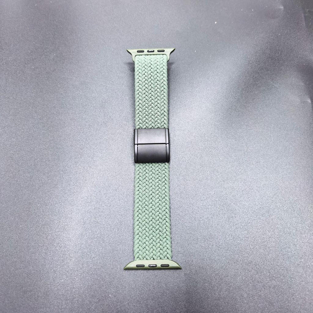 Apple Watch Nylon Woven Band, Magnetic & Square Buckles, Compatible with Series 11.