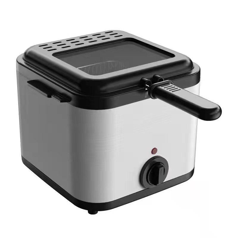 Cross-Border Visible All-in-One Self-Heating Electric Fryer Churro & French Fry Maker