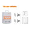 For DJI Osmo Pocket 3 2Pcs Screen Protector ENKAY HAT PRINCE 9H High Aluminum-Silicon Glass Film