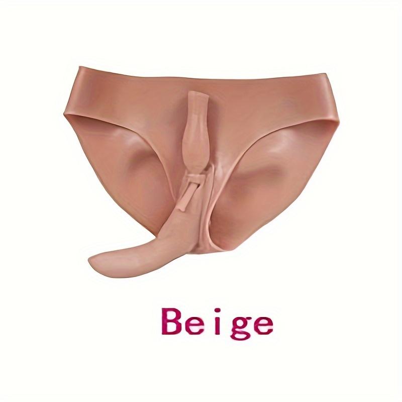 Sexspielzeug 1 stück Silikon Vagina Panty Realistische Gefälschte Vagina Transgender Künstliche Sex Gefälschte Vagina Unterwäsche Für Crossdresser
