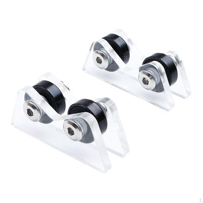 2Pcs Straightness Checker Billiard Cue Roller Supplies Checking