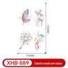 Colorful Butterfly Tattoo: Long-lasting, Waterproof, Semi-permanent Arm Art for a Fresh, Cool Look