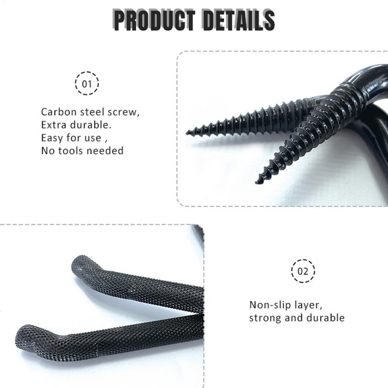 Tree Climbing Steps 20.7cm/8.15 inches Outdoor Hunting Tree Mount 705lbs Climbing Tree Stand Slip-Resistant Self-Tapping Screw